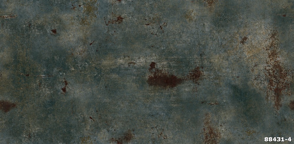 Giấy dán tường kim loại gỉ sét  88431-4